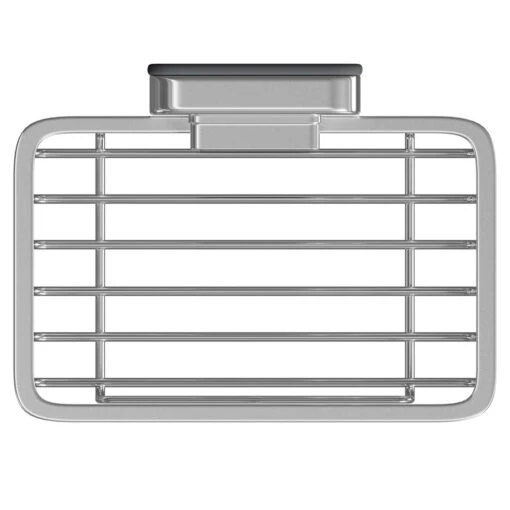 PushLoc Polished Chrome Wall Mounted Soap Basket - Image 5