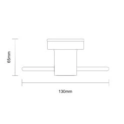 PushLoc Polished Chrome Wall Mounted Toilet Roll Holder -Bathroom Accessories Store pushloc polished chrome wall mounted toilet roll holder line top 92439.1652444786