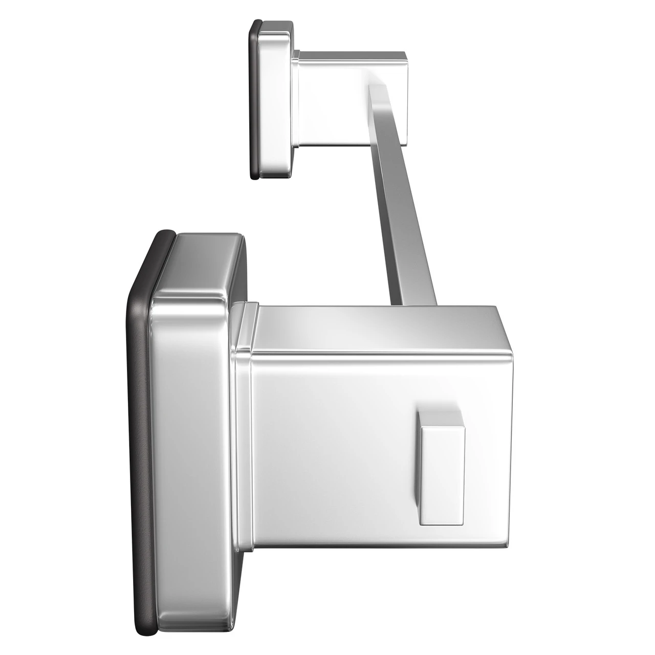 PushLoc Polished Chrome Wall Mounted Towel Rail - Image 4