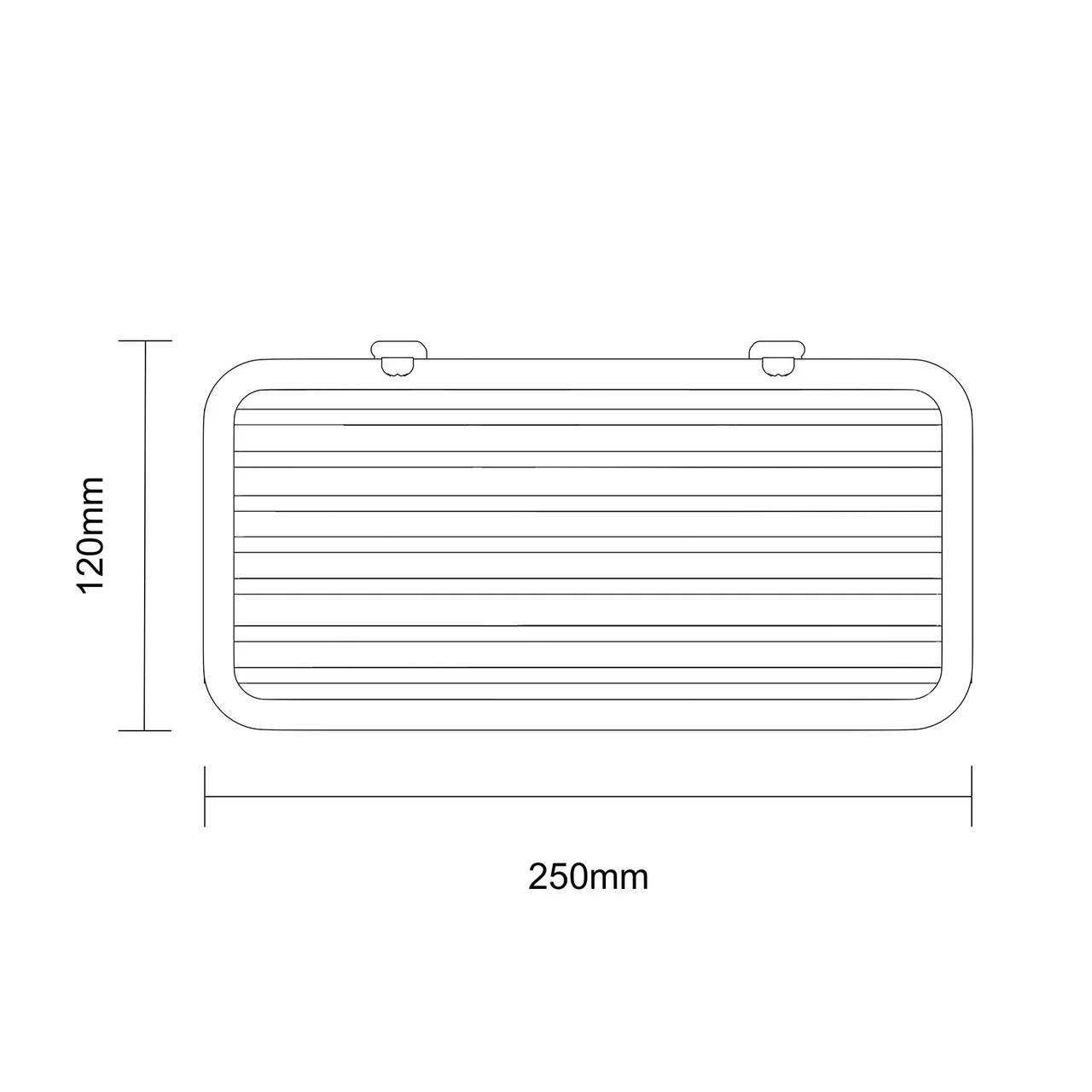 Selena Polished Chrome 3 Tier Wall Mounted Rectangular Shower Basket - Image 6