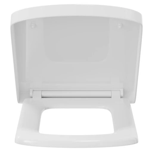 Smiley 340mm Square Quick Release Soft Close Toilet Seat - Image 2
