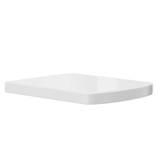 Smiley 340mm Square Quick Release Soft Close Toilet Seat - Image 3