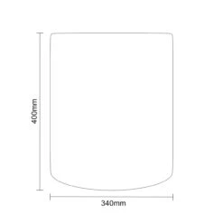 Smiley 340mm Square Quick Release Soft Close Toilet Seat -Bathroom Accessories Store smiley 340mm square quick release soft close toilet seat line top 96044.1652443981