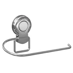 Windsor. SuctionLoc Chrome Wall Mounted Toilet Roll Holder -Bathroom Accessories Store suctionloc chrome wall mounted toilet roll holder left 47655.1658132856