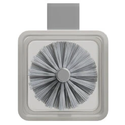 Taurus Polished Chrome And Frosted Glass Wall Mounted Toilet Brush And Holder -Bathroom Accessories Store taurus polished chrome and frosted glass wall mounted toilet brush and holder top 87313.1652444472