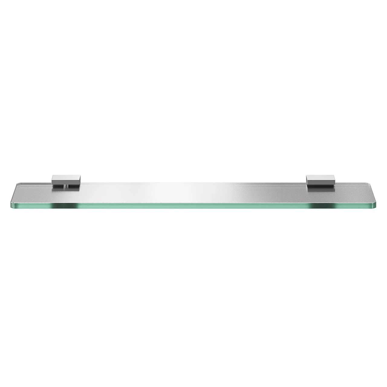 Taurus Polished Chrome And Frosted Glass Wall Mounted Vanity Shelf - Image 2