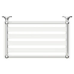 Windsor. Windsor 1930 Traditional Polished Chrome Wall Mounted Large Bottle Basket -Bathroom Accessories Store windsor 1930 traditional polished chrome wall mounted large bottle basket top view 72695.1661349164