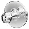 Windsor. Windsor 1930 Traditional Polished Chrome Wall Mounted Robe Hook