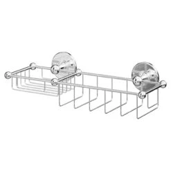 Windsor. Windsor 1930 Traditional Polished Chrome Wall Mounted Soap Basket